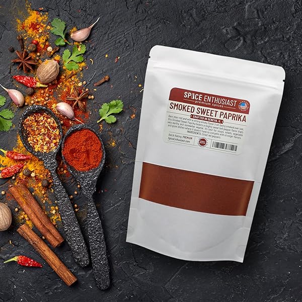 SPICE ENTHUSIAST SMOKED SWEET PAPRIKA – 8 OZ