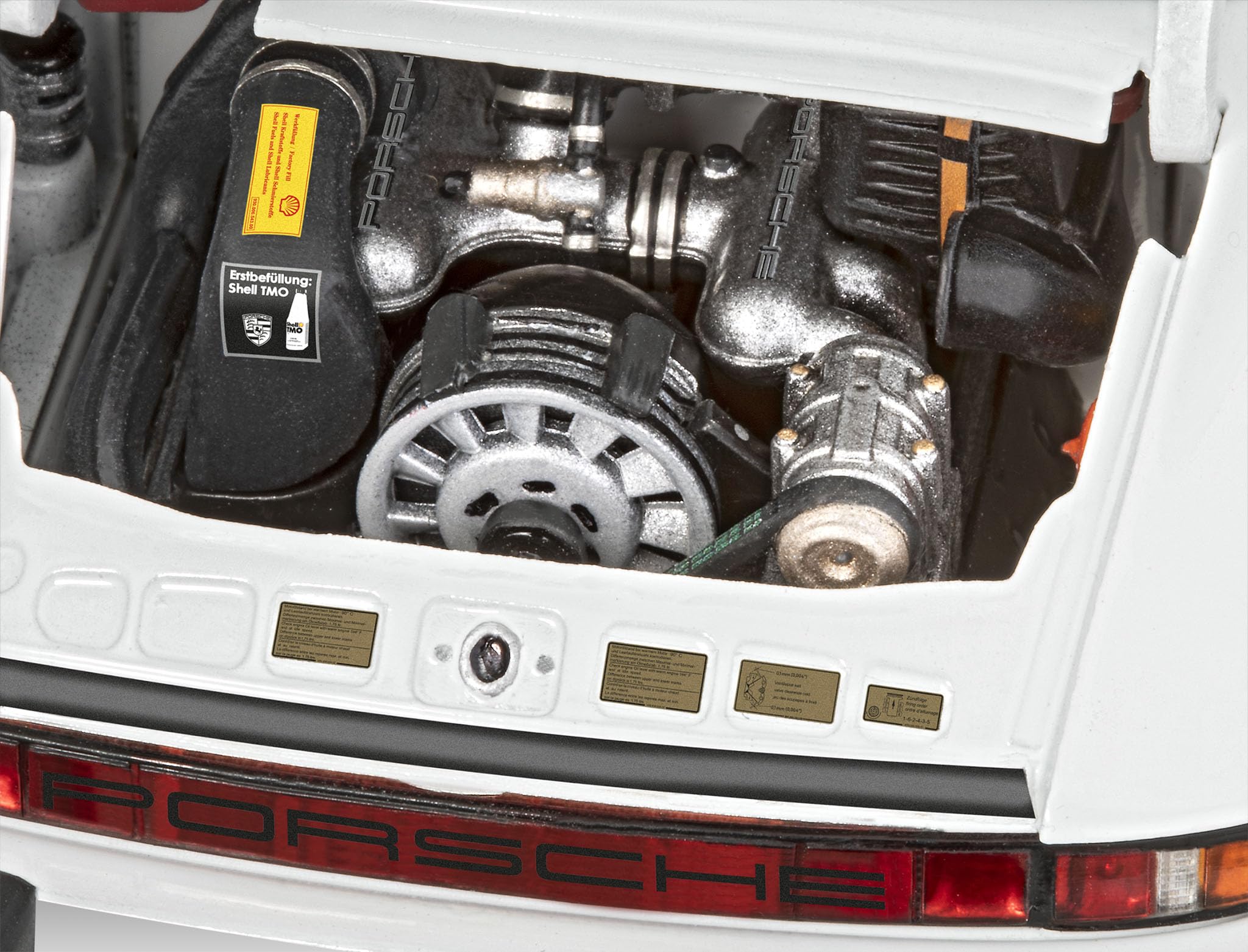 Revell Modellbau, 50 Years of Porsche 911 G-Model, Bausatz, Maßstab 1:24, 115 Teile, Bastelset ab 10 Jahren, Detailgetreues Modell, Automobil, Authentische Nachbildung 3