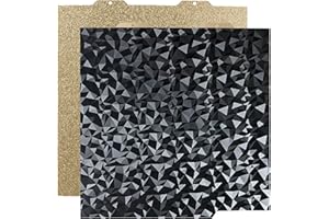 IDEAFORMER IR3 Ideaformer PEO PEI Build Plate 184x184mm for Bambu Lab A1 Mini Print Bed Smooth Diamond PEO+Textured PEI Spring Steel Flexible Sheet Removable Platform