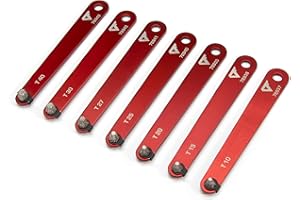 STEELMAN PRO 78936 7-Piece Diamond Tipped Low Profile Torx Screwdriver Set