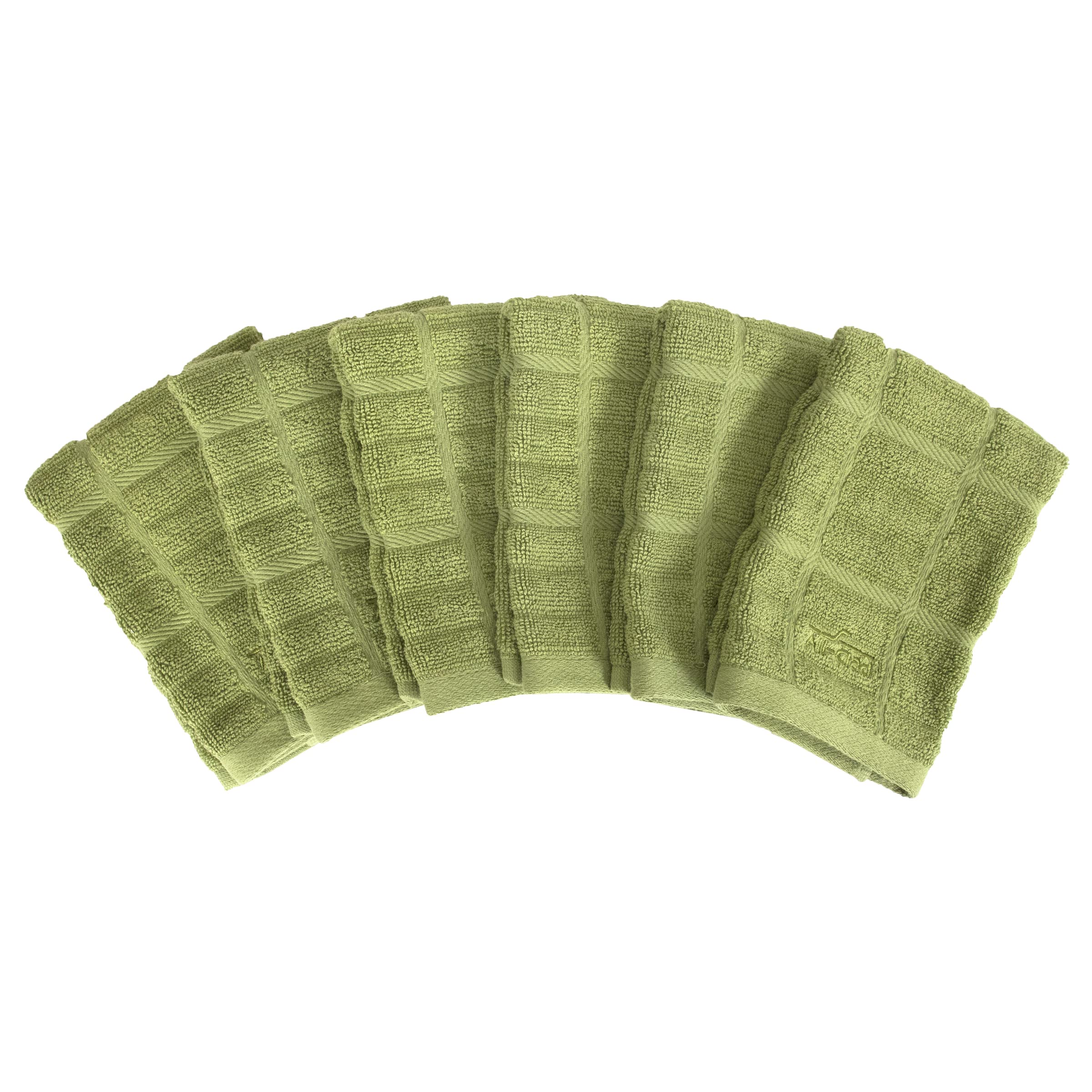 All-Clad 89351 Terry Dish Cloth, Cotton, Sage