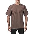 Pro Club Men's Heavyweight Cotton Short Sleeve Crew Neck T-Shirt