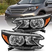 Honda CR-V Mk4 Front Fog Light – Right (Driver’s Side), Chrome Housing, Halogen, 2012-2015