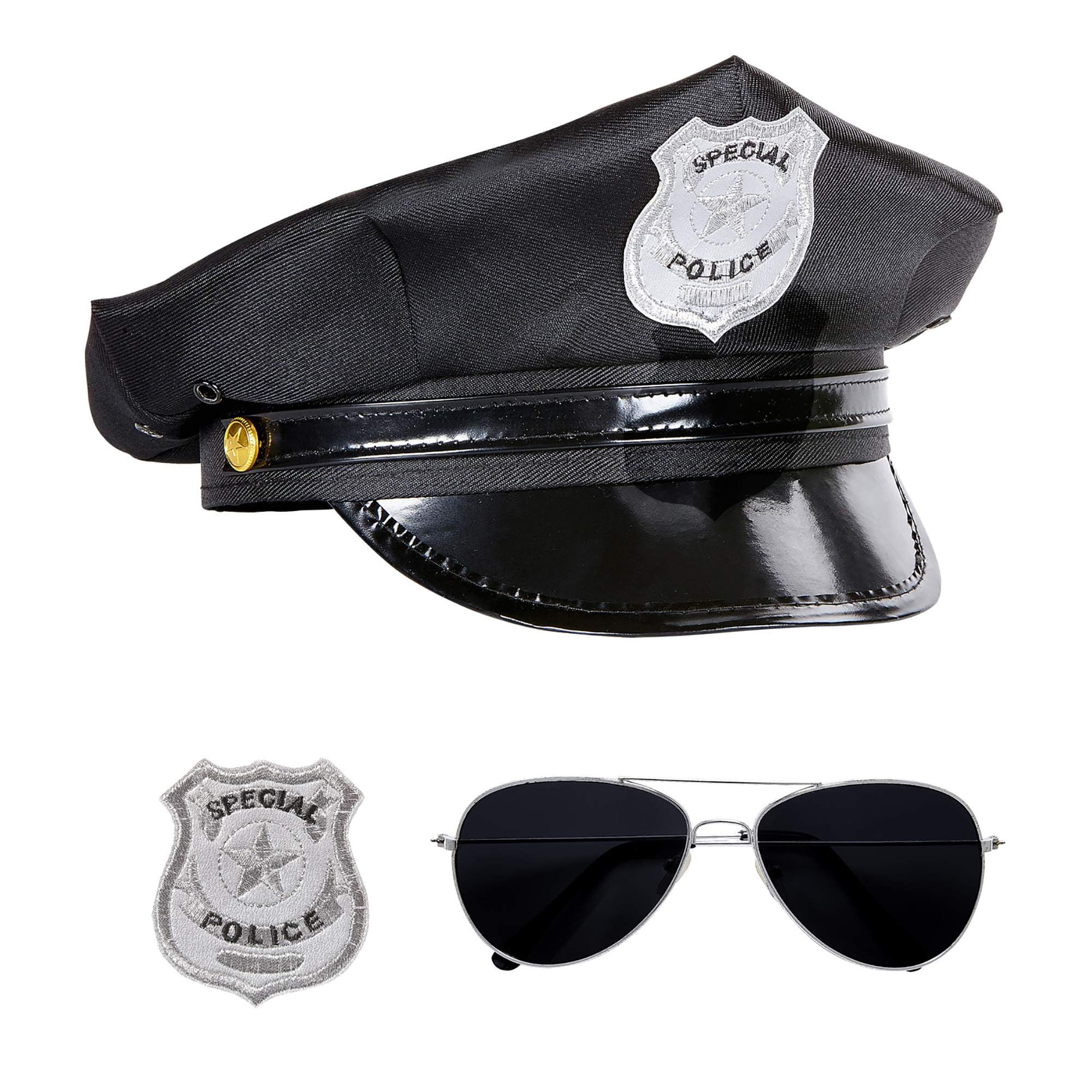 Widmann wdm95719 ? Policeman Set, Black, One Size