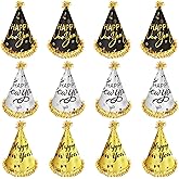 CIEOVO 12 Piece New Years Eve Party Hats Supplies