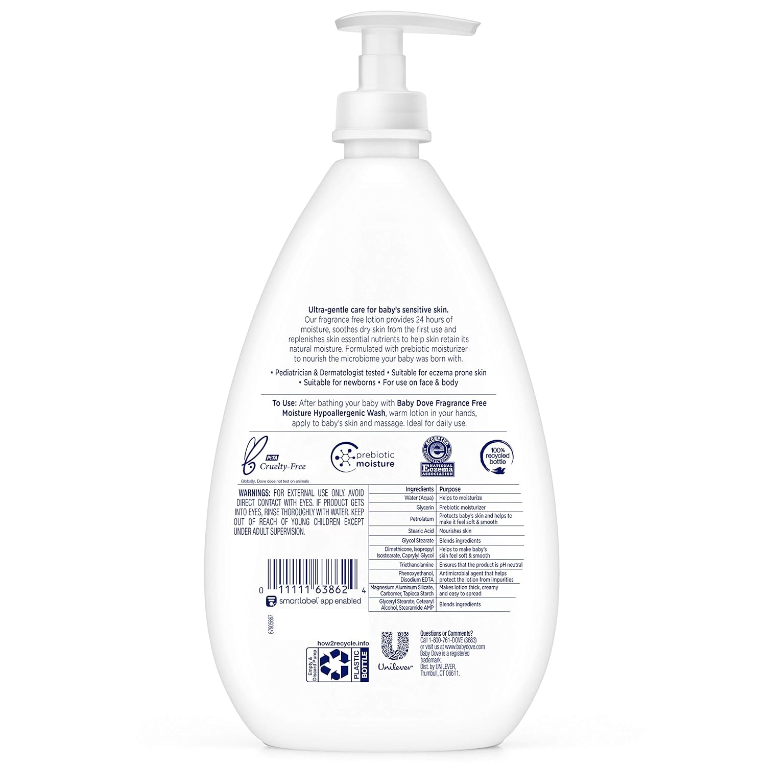 dove baby face wash
