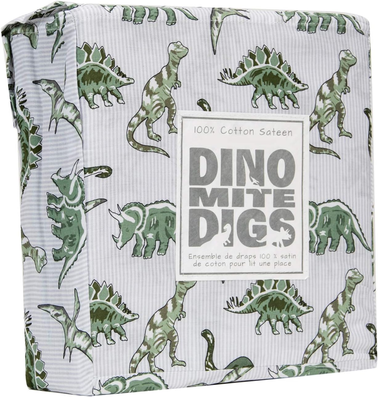 dinosaur cotton sheets