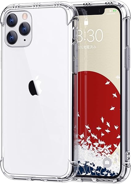 Amazon Co Jp Ones 高透明 Iphone11pro ケース 耐衝撃 超軍用規格 エアバッグ 半密閉音室 Qi充電 滑り止め すり傷防止 柔軟 美しい 光沢感 軽 薄 衝撃吸収 Hq Tpu クリア カバー 家電 カメラ