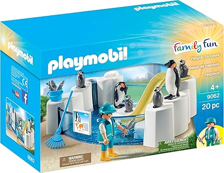 Amazon.com: PLAYMOBIL Penguin Enclosure 