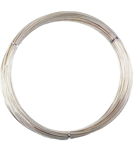 UGems Sterling Silver Beaded Gallery Wire - 0.10" X 0.020", 18 Inches, For Bezel Making & Jewelry