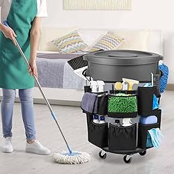 HODRANT 32-55 Gallon Trash Can Caddy Bag, Garbage