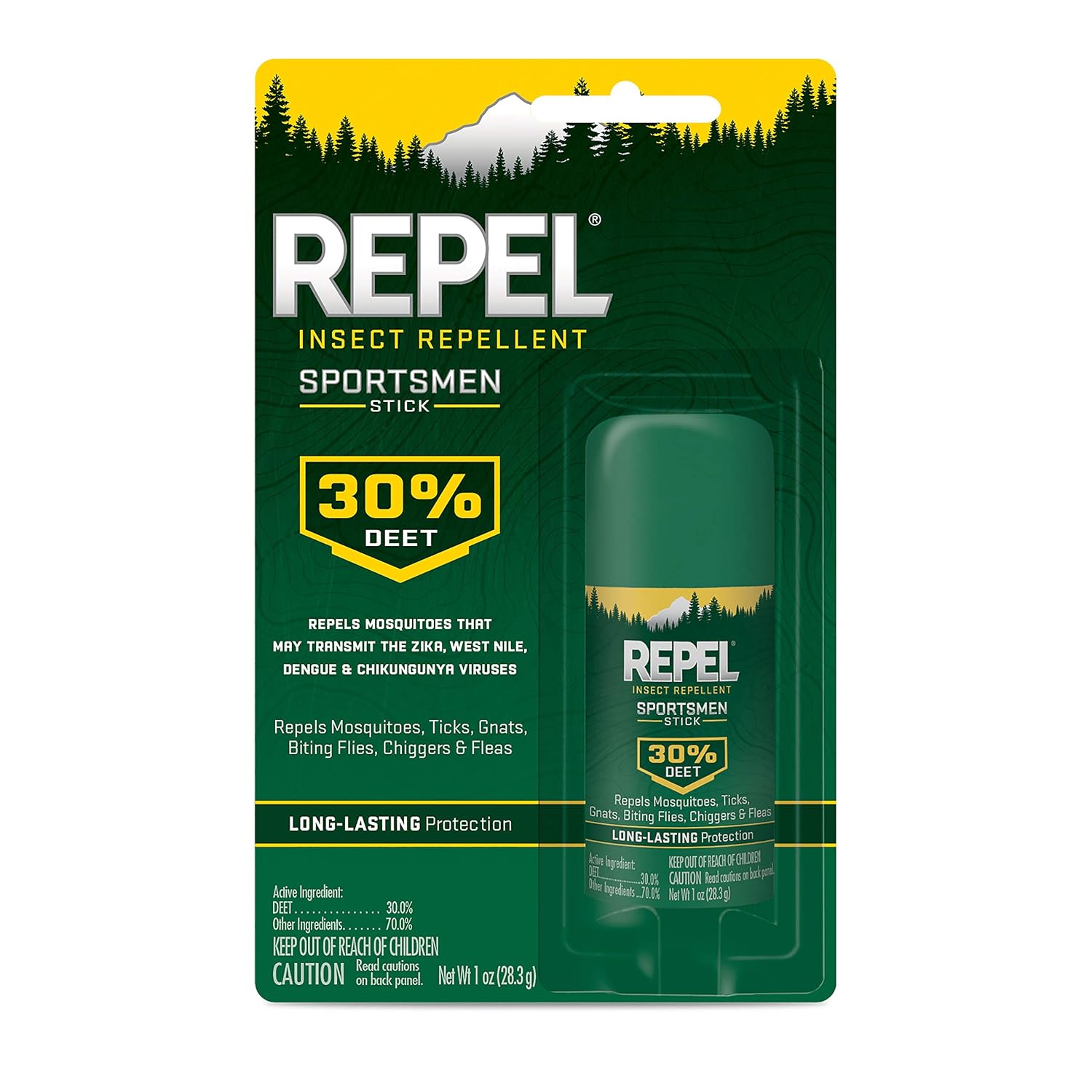 Repel Insect Repellent Sportsmen Stick Long Lasting Protection Against