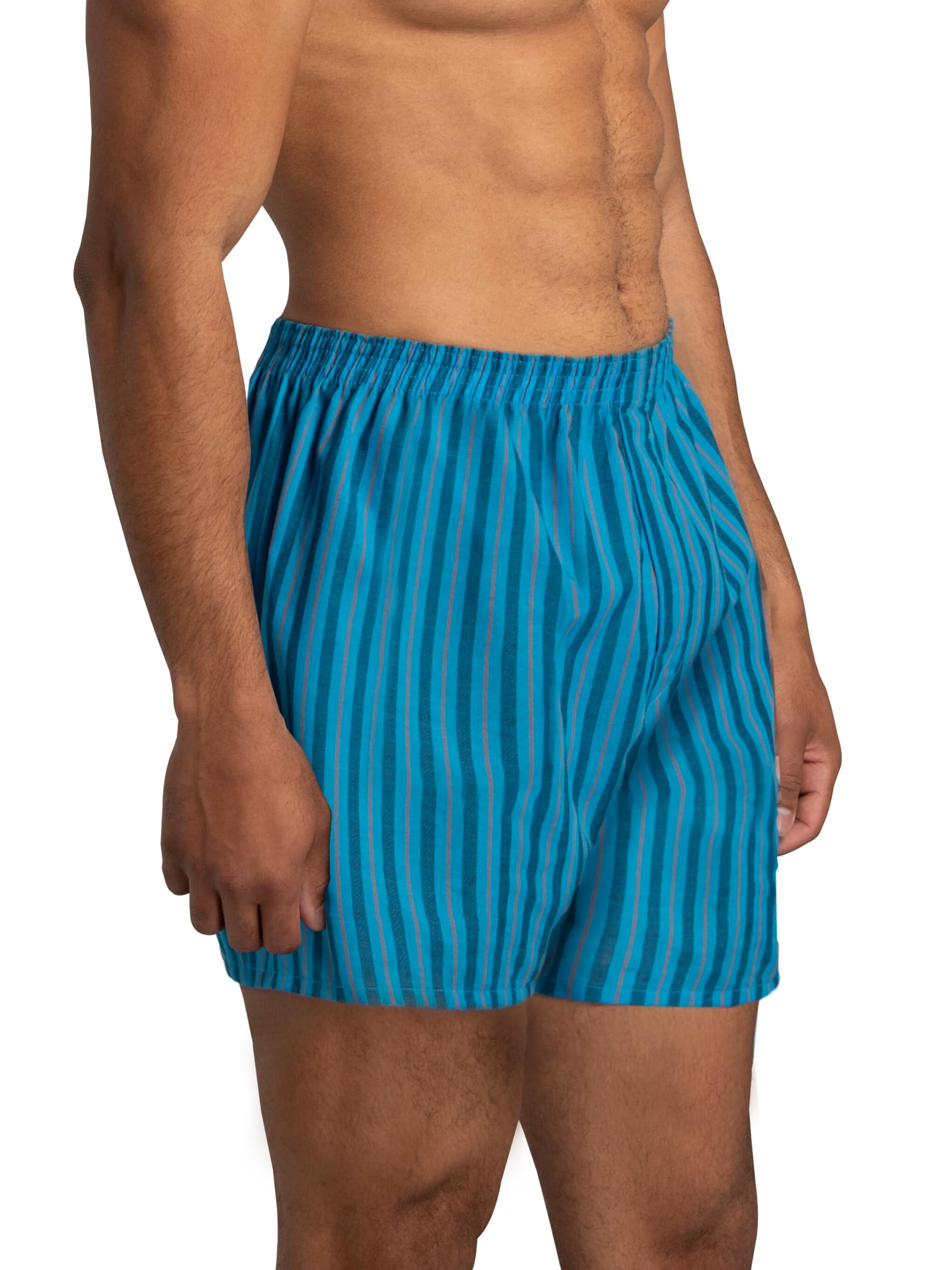 Fruit of the Loom Men's Tag-Free Boxer Shorts (Knit & Woven)