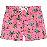 Olreco Toddler Swim Trunks Baby Boy Bathing Suit Quick Dry Kids Swimsuits Boys Board Shorts Kids Swim Shorts Boys' Swimwear