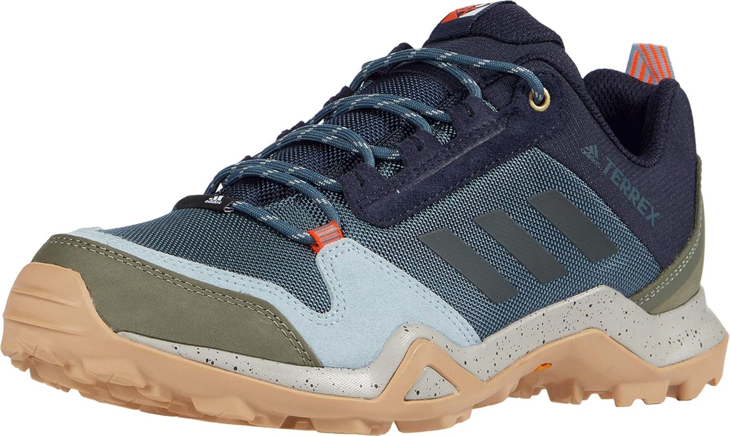 adidas Men's Terrex Ax3 Blue Hiking Boot