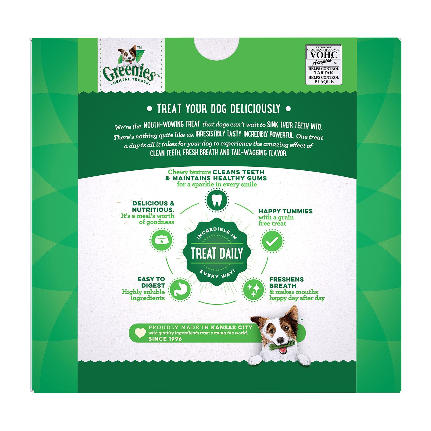 GREENIES Original Petite Dog Dental Chews 36 Ounces 60 Treats eBay