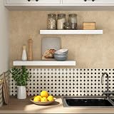 HOOBRO Floating Shelves Set of 2 White Wall Shelves 60 cm EWT60BJ01 view 3