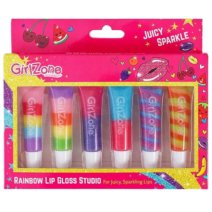 Buy Rainbow Lip Gloss Gift Set Ideal Birthday Gifts Present Idea for