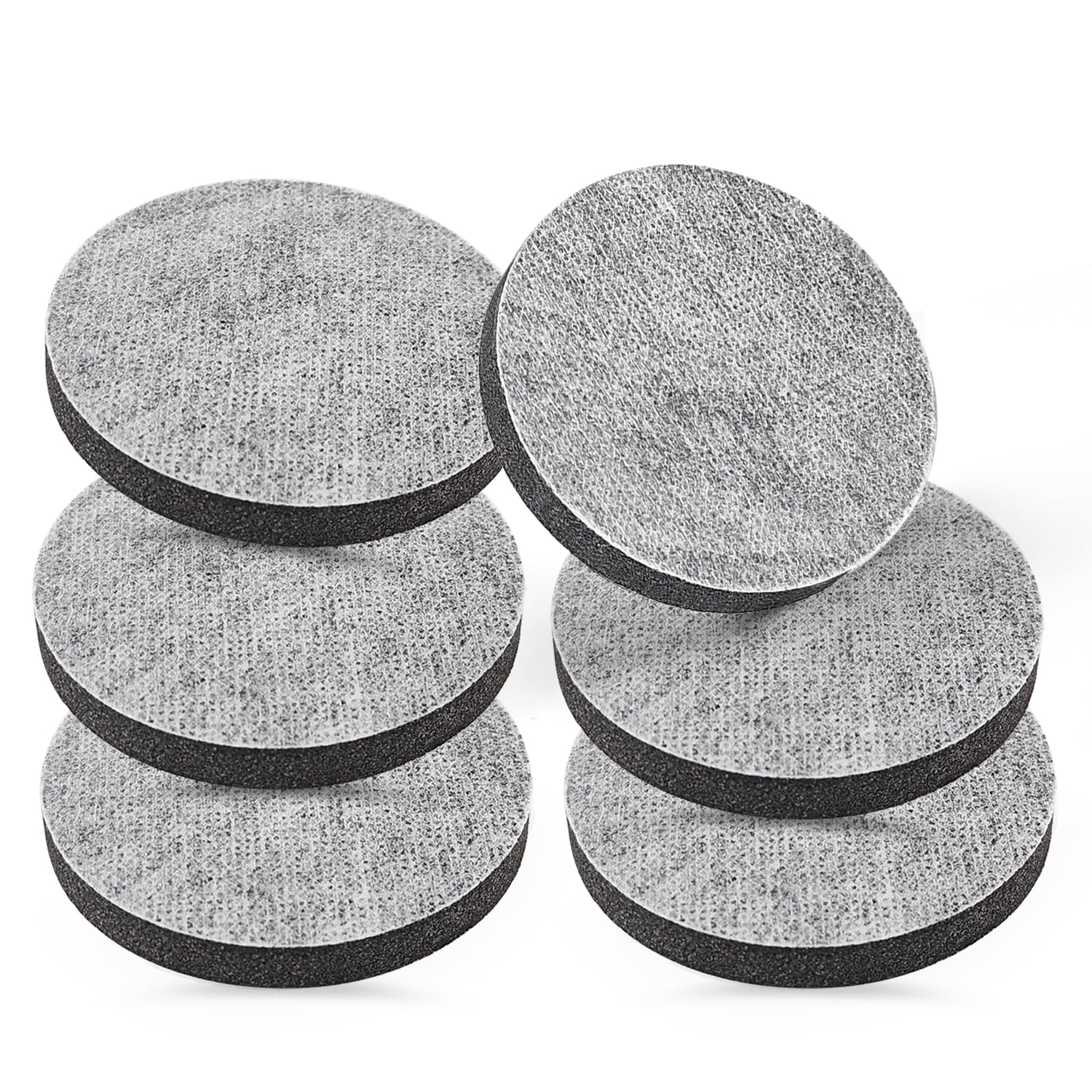 ZoneKing 6 Pack Micro Disc Replacement Filter for Brita Fill & Go, Water Filter Bottles & Carafes | 150L/4 Weeks Long-Lasting | Reduce Chlorine, Particles, and Other contaminants in Water