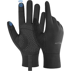 AXEVMEN Winter Gloves Cycling Gloves for Women Men | Touchscreen Gloves for Running Biking Driving, Hiking,Outdoor Sports ﻿