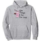 Courage the Cowardly Dog For Love Pullover Hoodie
