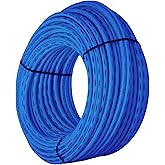 SharkBite 3/4 Inch x 500 Feet Blue PEX-B, Made in the USA, Flexible Water Pipe Tubing for Plumbing, U870B500