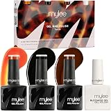MYLEE Mylee Tortie Quad Watercolour Nail Art Kit 3x8ml + 10ml Blooming Gel