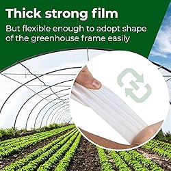 IDL Packaging Clear 6 mil Greenhouse Plastic