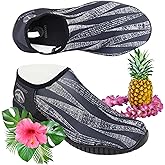 Kewalos Kai Adult Water Shoes with Hawaii-Inspired Designs – Quick-Drying Watershoes for Women – Aqua Socks for Men – Lightweight Beach Shoes for Women