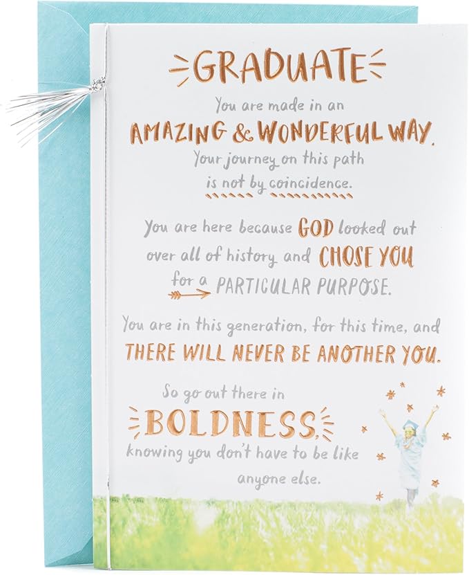 Dayspring Religious Graduation Card (There Will Never Be Another You ...
