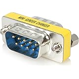 StarTech.com Slimline Serial DB9 Gender Changer - M/M - Serial gender changer - DB-9 (M) to DB-9 (M) - GC9SM, Silver