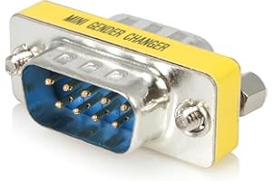 StarTech.com Slimline Serial DB9 Gender Changer - M/M - Serial gender changer - DB-9 (M) to DB-9 (M) - GC9SM