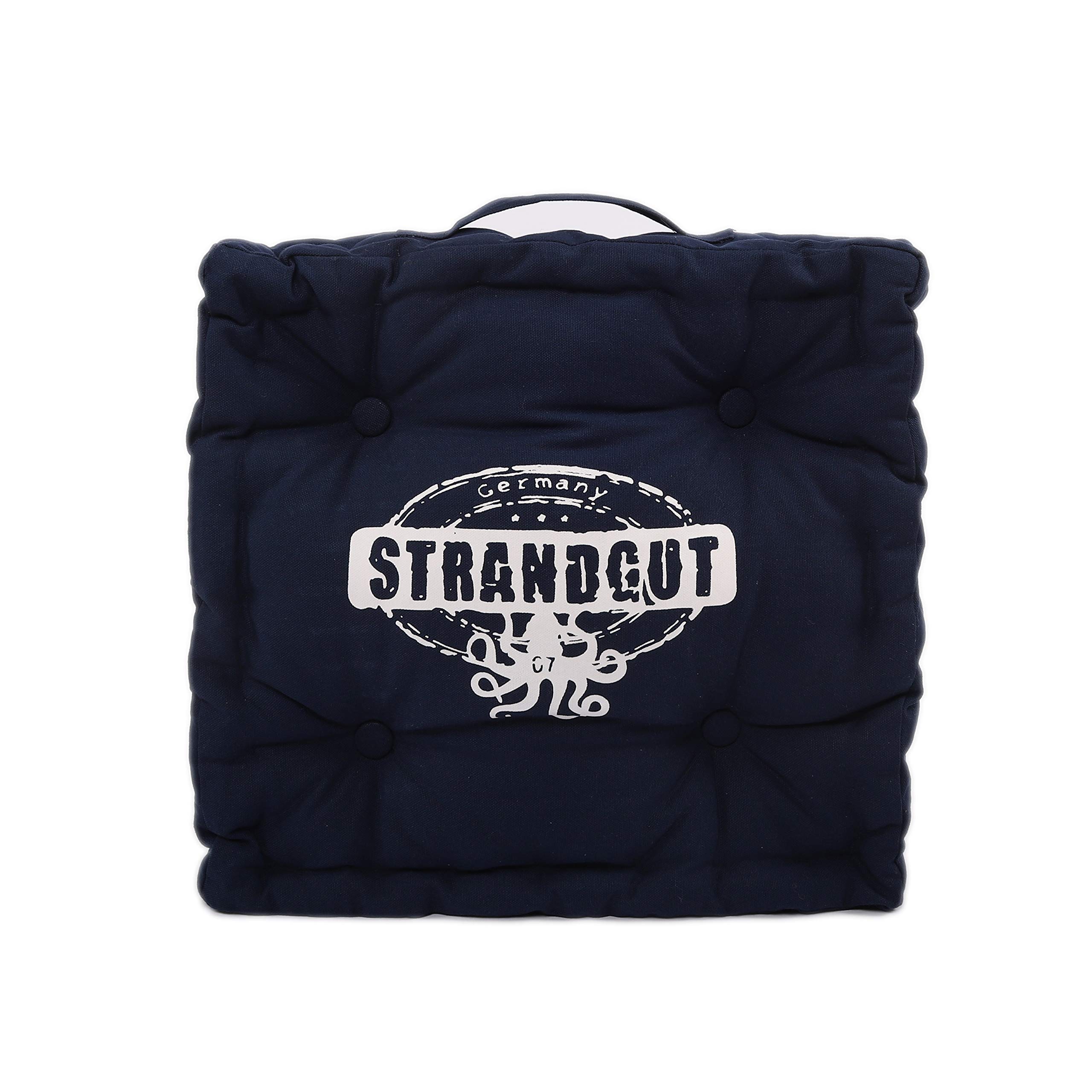 Strandgut07 Seat Cushion, 40 x 40cm, Dark Blue