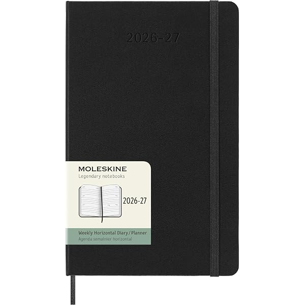 Moleskine Classic 18 Month 2026-2027 Weekly Horizontal Planner