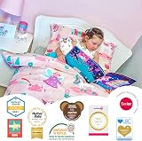 Bloomsbury Mill Kids Cot Bed Duvet Cover Set Unicorn Princess Rainbow 120x150 view 6