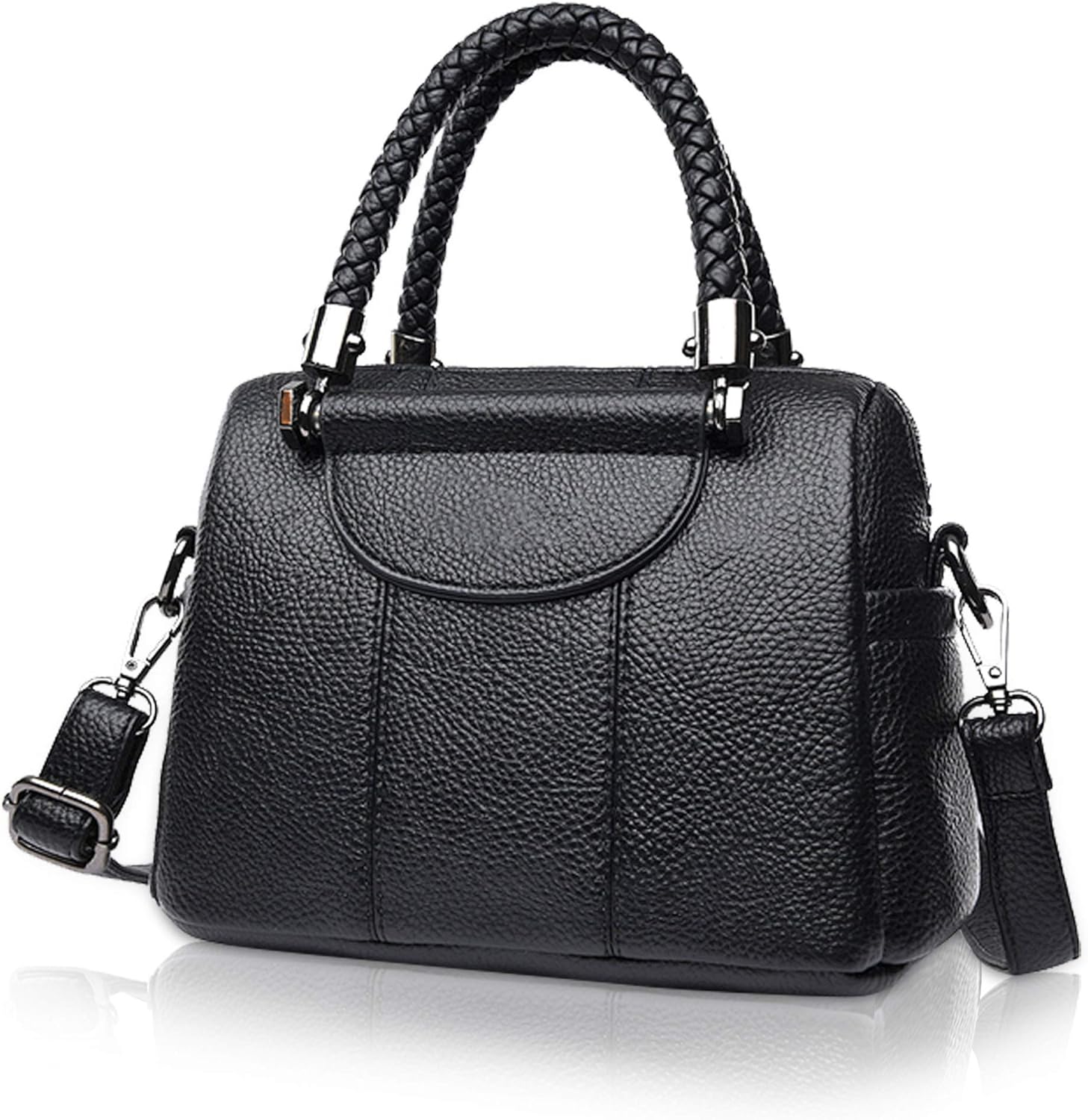 ladies leather tote