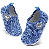 FEETCITY Baby Boys Girls First Walking Shoes Infant Sneakers Crib Shoes Breathable Lightweight Slip On Shoes