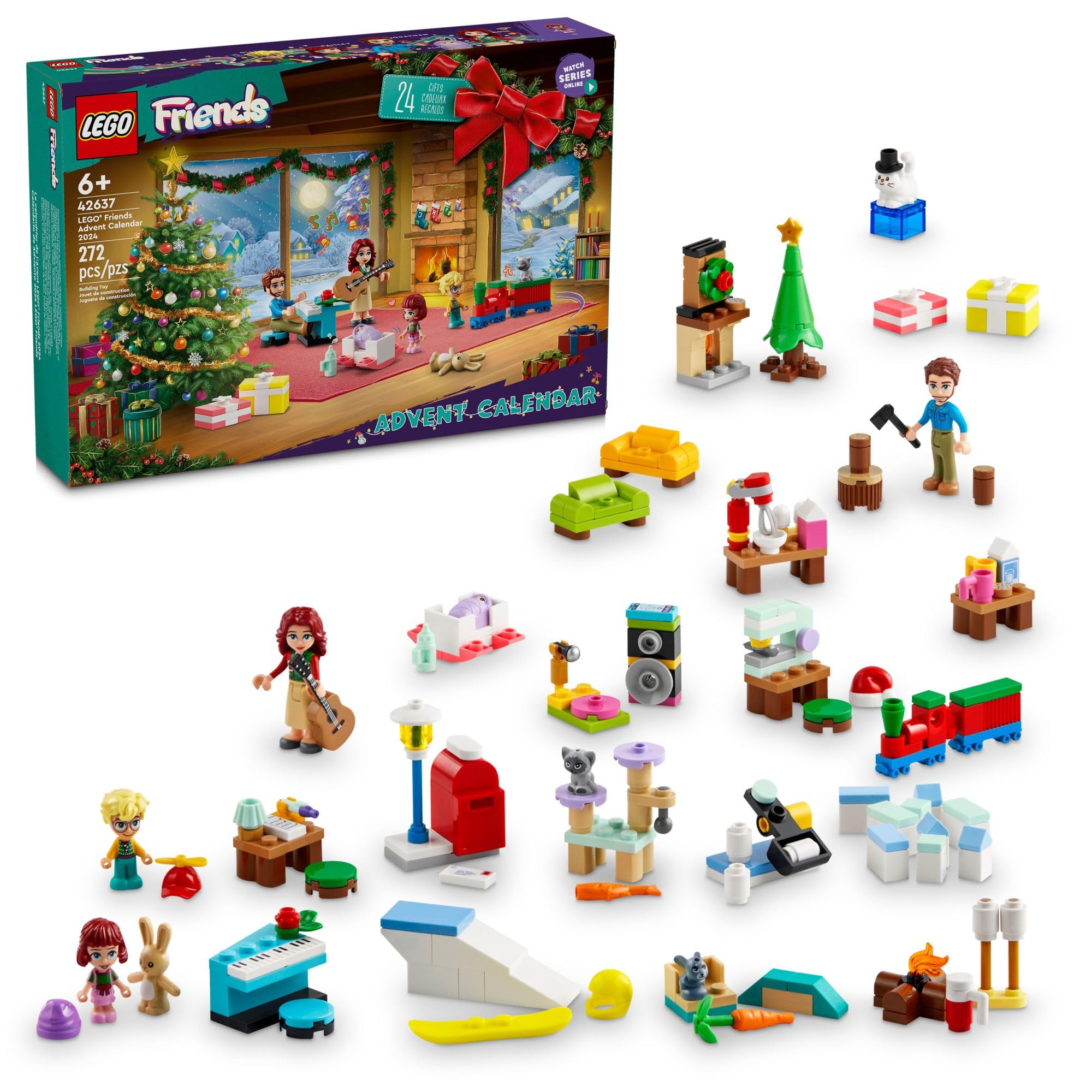 LEGO Friends Advent Calendar 2024 For Kids Christmas Advent Calendar