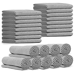 PJPSAA 24 Pack Cooling Towels Bulk for Neck and