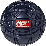 Muscle Max Massage Ball - Deep Tissue Massager for Trigger Point, Myofascial Release & Self Massage Comes with Travel Bag