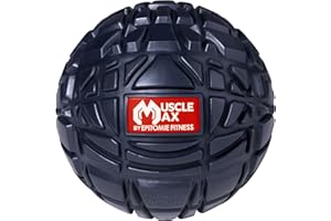 Epitomie Fitness Muscle Max Massage Ball - Therapy Ball for Trigger Point Massage - Deep Tissue Massager for Myofascial Release - Mobility Ball for Exercise & Recovery