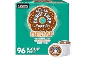 The Original Donut Shop Decaf Keurig Single-Serve K-Cup Pods, Medium Roast Coffee, 96 Count