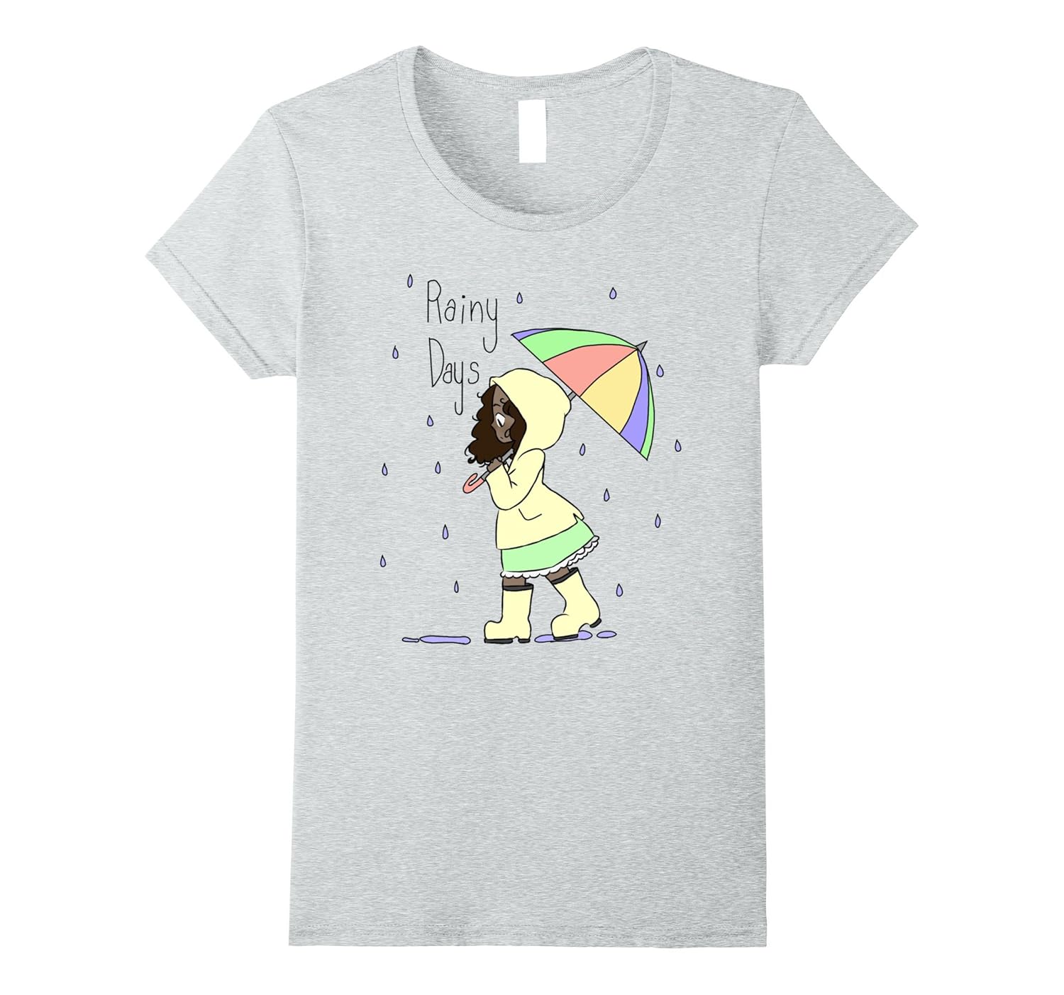 Girly, Rainy Day t-shirt-ANZ