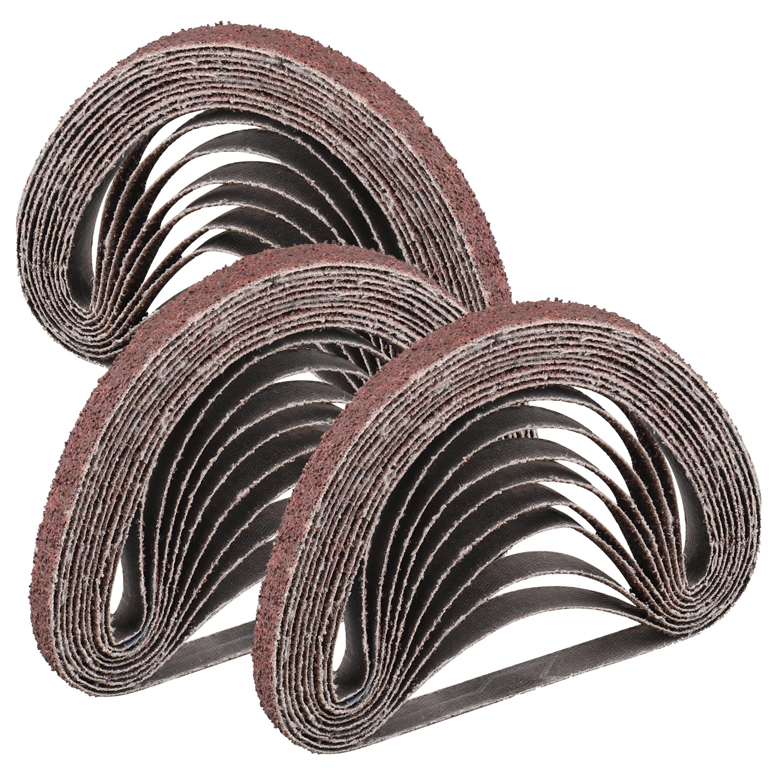STEBRUAM Sanding Belt 10 x 330 mm,30PCS 40 Grit