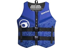 Owntop Swim Vest Adult Water Sport Vest Neoprene Floaties for Swimming, Boating, Kayaking | Swim Jacket for Adult
