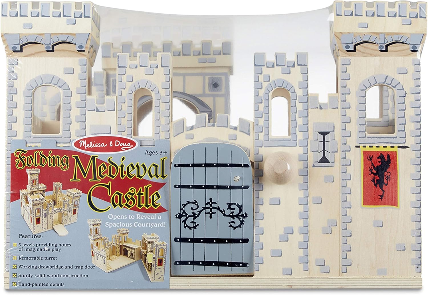 melissa & doug folding princess castle