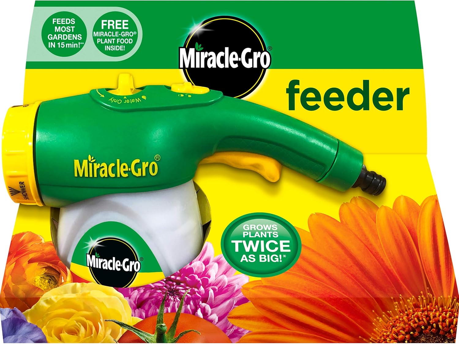 Miracle Gro Feeder Plant Food Water Spray Gun With Free Hose Connector Included Amazon De Garten