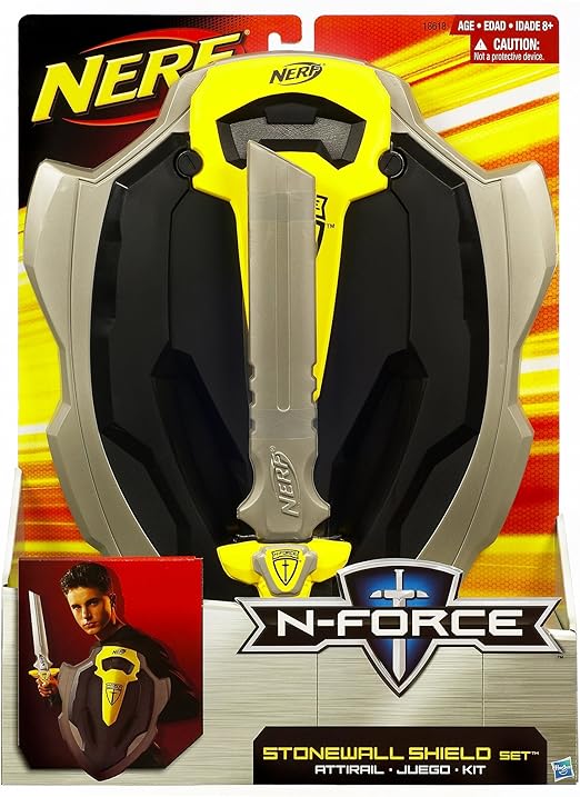 Amazon ナーフ Nerfストーンウォールシールドと剣 N フォース おもちゃ おもちゃ