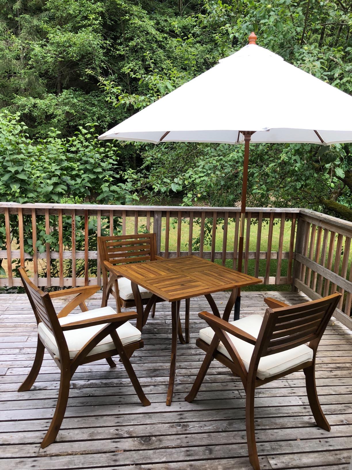 34/mo Finance Christopher Knight Home Hermosa Acacia Wood Dining Set