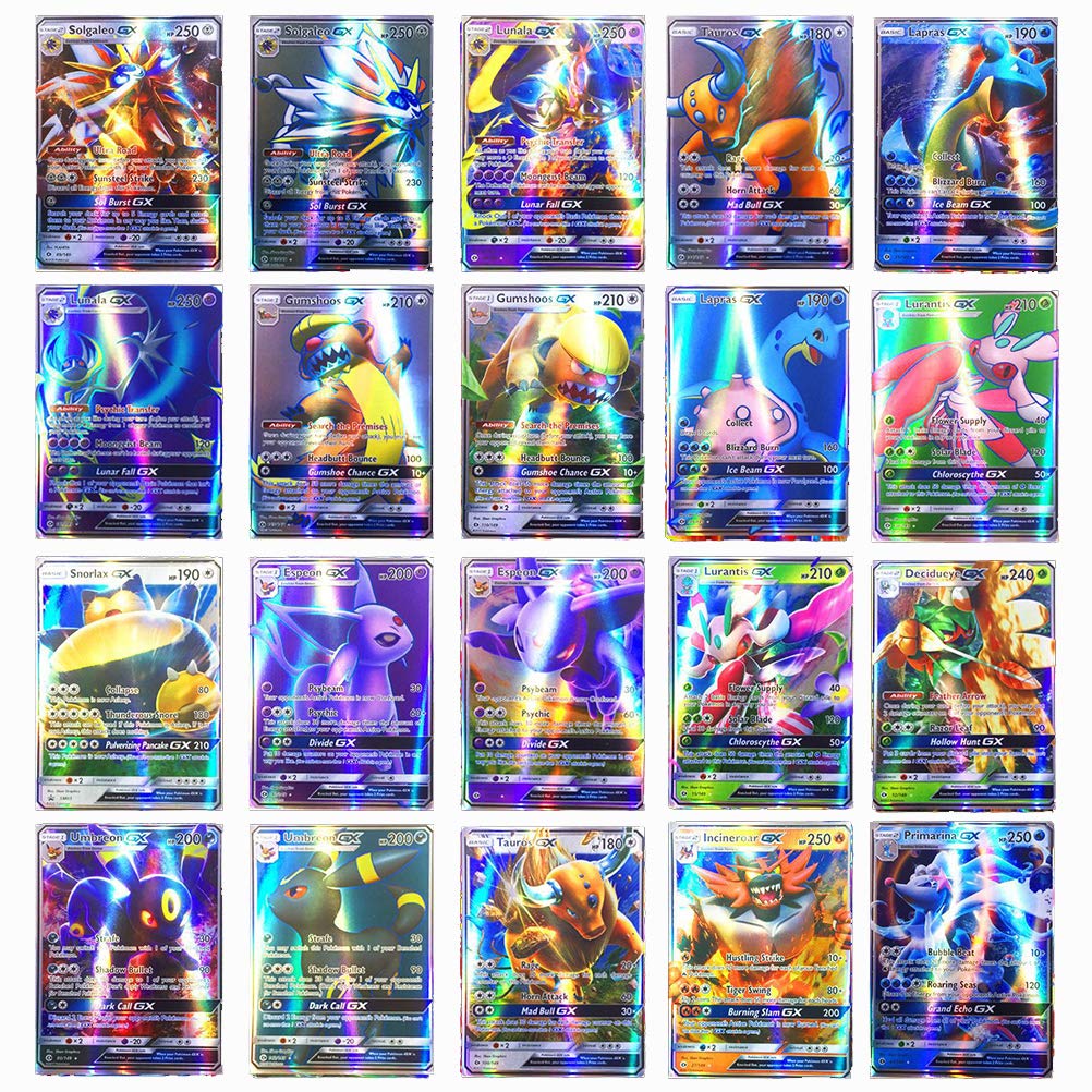 Buy Pokemon Cards Pack, 200Pcs Pokémon Assorted Cards Pokemon Shining